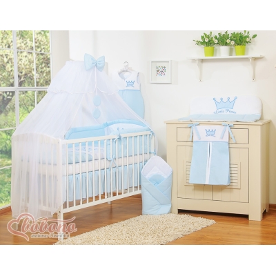 Klamboe van Tule voor Ledikant -  Blauw Sifonki Little Prince Princess
