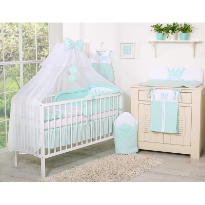 Klamboe van Tule voor Ledikant -  Mint Sifonki Little Prince Princess