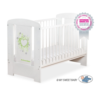 Ledikant Wit Chic Collectie 120x60cm