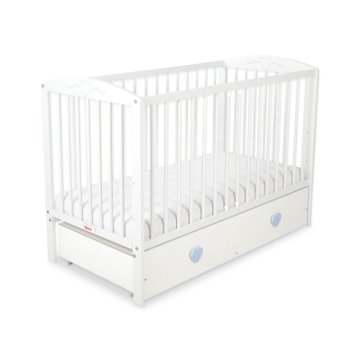 Ledikant Harten met Lade 120x60cm MAXI