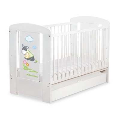 Ledikant + Lade 120x60 cm - Donkey Luca STANDARD Ezel Luca