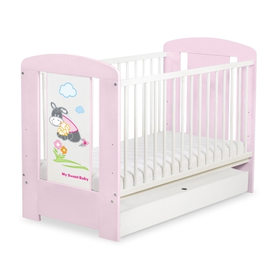 Ledikant + Lade 120x60 cm - Donkey Luca STANDARD Ezel Luca