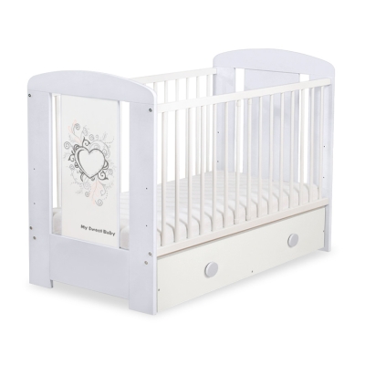Ledikant  met Lade 120x60 cm - Chic MAXI