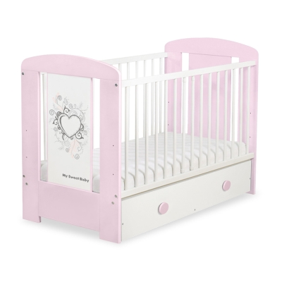 Ledikant  met Lade 120x60 cm - Chic MAXI