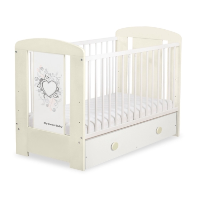 Ledikant  met Lade 120x60 cm - Chic MAXI