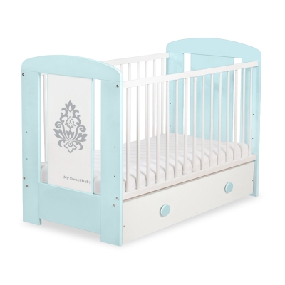 Ledikant met Lade 120x60 cm - Glamour MAXI Glamour