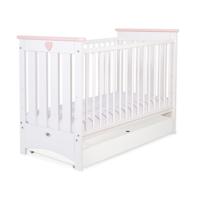 Ledikant met Lade 120x60 cm - Lorenzo STANDARD Wit
