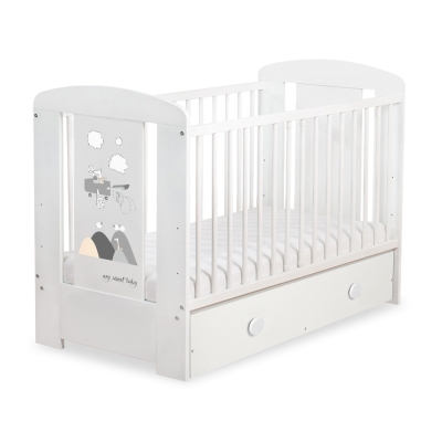 Ledikant met Lade Happy balloons 120x60 cm MAXI