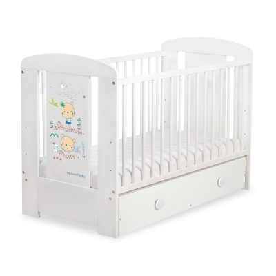 Ledikant met Lade Happy balloons 120x60 cm MAXI