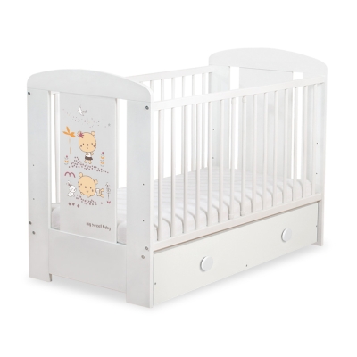 Ledikant met Lade Happy balloons 120x60 cm MAXI