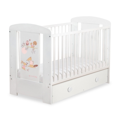 Ledikant met Lade Happy balloons 120x60 cm MAXI