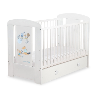 Ledikant met Lade Happy balloons 120x60 cm MAXI