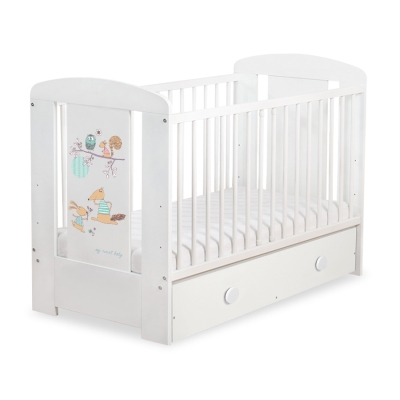 Ledikant met Lade Happy balloons 120x60 cm MAXI