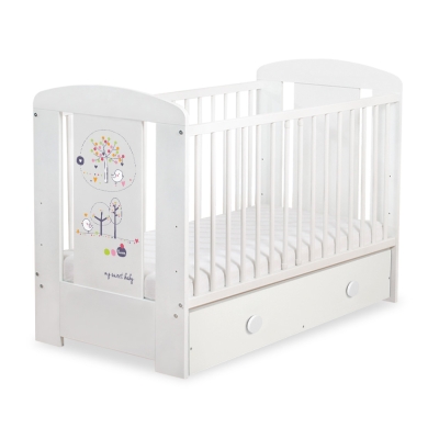 Ledikant met Lade Happy balloons 120x60 cm MAXI