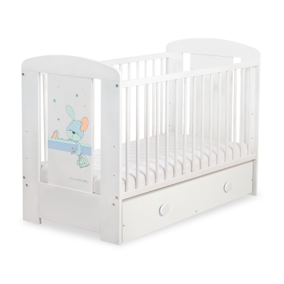 Ledikant met Lade Happy balloons 120x60 cm MAXI