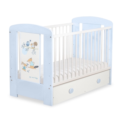 Ledikant met Lade Happy balloons 120x60 cm MAXI