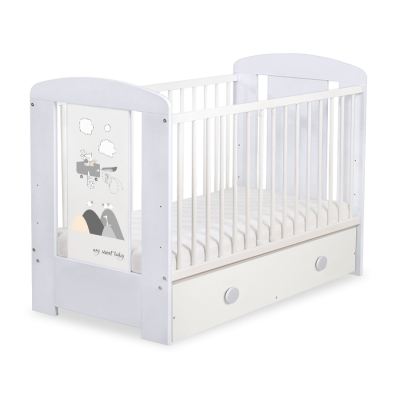 Ledikant met Lade Happy balloons 120x60 cm MAXI