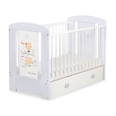 Ledikant met Lade Happy balloons 120x60 cm MAXI