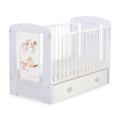 Ledikant met Lade Happy balloons 120x60 cm MAXI