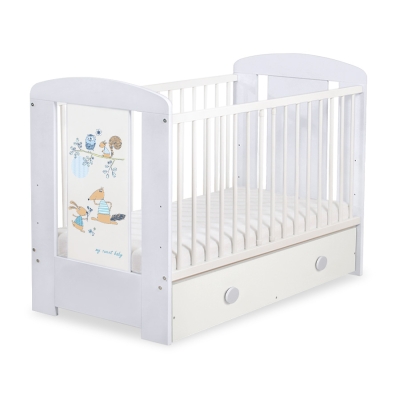 Ledikant met Lade Happy balloons 120x60 cm MAXI