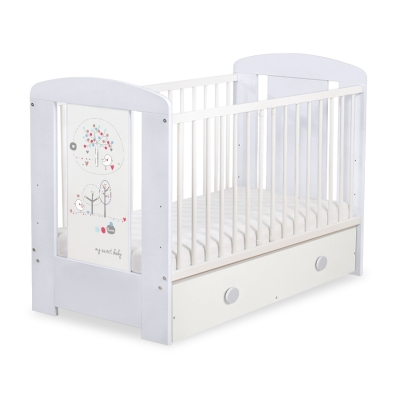 Ledikant met Lade Happy balloons 120x60 cm MAXI