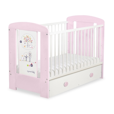 Ledikant met Lade Happy balloons 120x60 cm MAXI