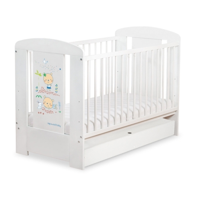 Ledikant met Lade Happy balloons 120x60 cm STANDARD