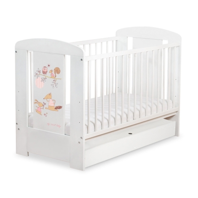 Ledikant met Lade Happy balloons 120x60 cm STANDARD