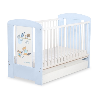 Ledikant met Lade Happy balloons 120x60 cm STANDARD