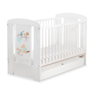 Ledikant met Lade Happy balloons 120x60 cm STANDARD