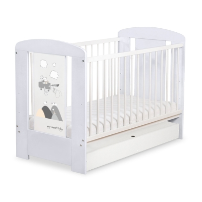 Ledikant met Lade Happy balloons 120x60 cm STANDARD