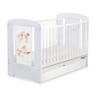 Ledikant met Lade Happy balloons 120x60 cm STANDARD