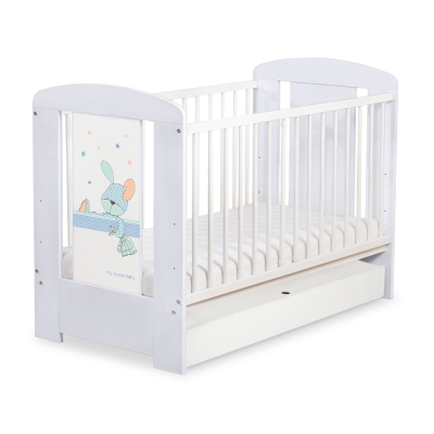 Ledikant met Lade Happy balloons 120x60 cm STANDARD