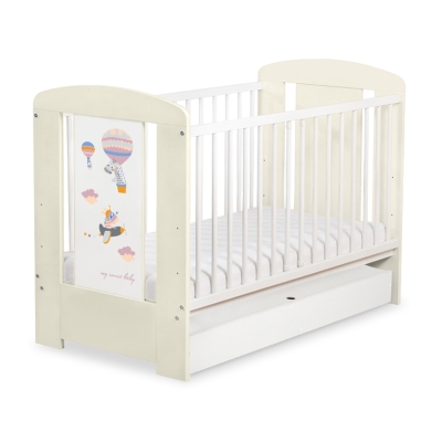 Ledikant met Lade Happy balloons 120x60 cm STANDARD