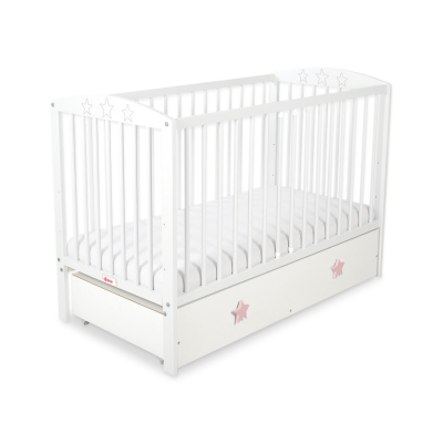 Ledikant Sterren met Lade 120x60cm MAXI Sterren