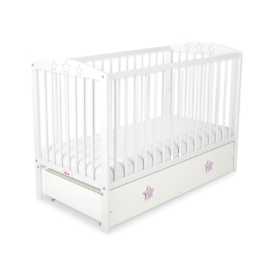 Ledikant Sterren met Lade 120x60cm MAXI Sterren