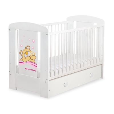 Ledikant Tedy Bear Barnaba met Lade 120x60 cm MAXI Teddy Bear Branaba