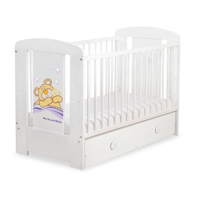Ledikant Tedy Bear Barnaba met Lade 120x60 cm MAXI Teddy Bear Branaba