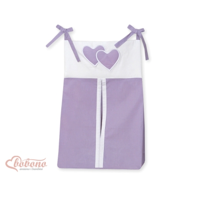 Luiertas - Harten Purper