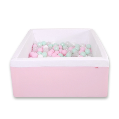 Minky Ballenbak met Ballen 200 st Roze
