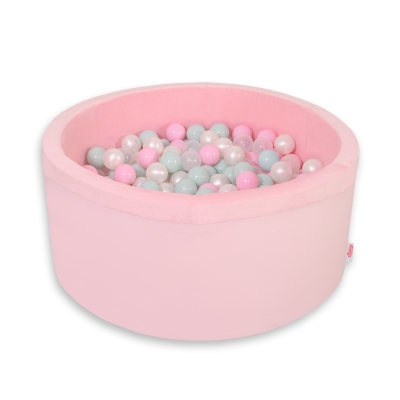 Minky Ballenbak met Ballen 200 st Roze Voor Meisjes