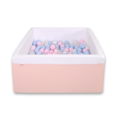 Minky Ballenbak met Ballen 4x50 st Poederroze