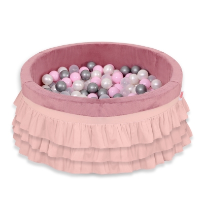 Minky Ballenbak met Ballen 4x50 st Stofroze