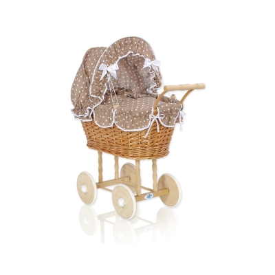 Natuurlijke Poppenwagen van Riet Bruin