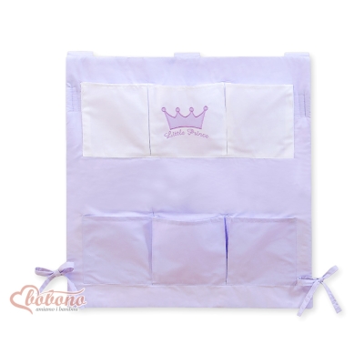 Opbergtas voor Ledikant -  Purper Little Prince Princess