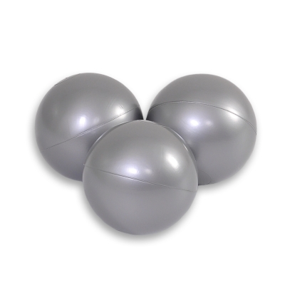 Plastic Ballen voor Ballenbak 50 st Zilver