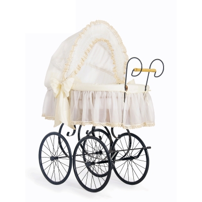 Retro Brocante Babywiegje Ivoor Elisa