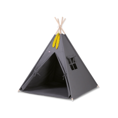 Set: Tipi-tent Speelmat   Antraciet