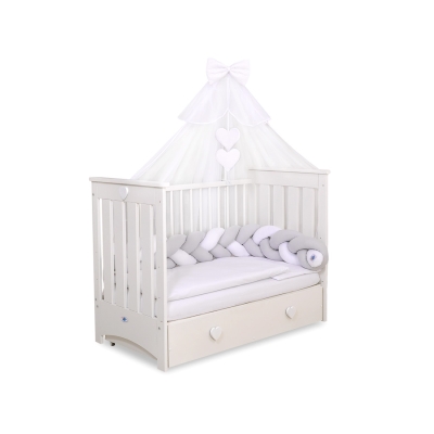 Sluier voor Ledikant 120x60 en 140x70 cm Wit Sifonki