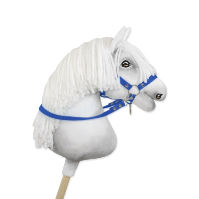 Teugels voor stokpaard Blauw